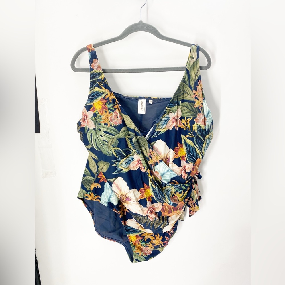 Artesands Women’s Into The Saltu Floral One-Piece Swimsuit Sz 22 D/DD - Picture 2 of 5